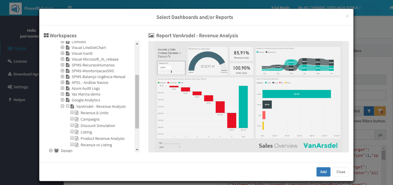Send your Power BI reports and dashboards by email, to the web or to a SharePoint library