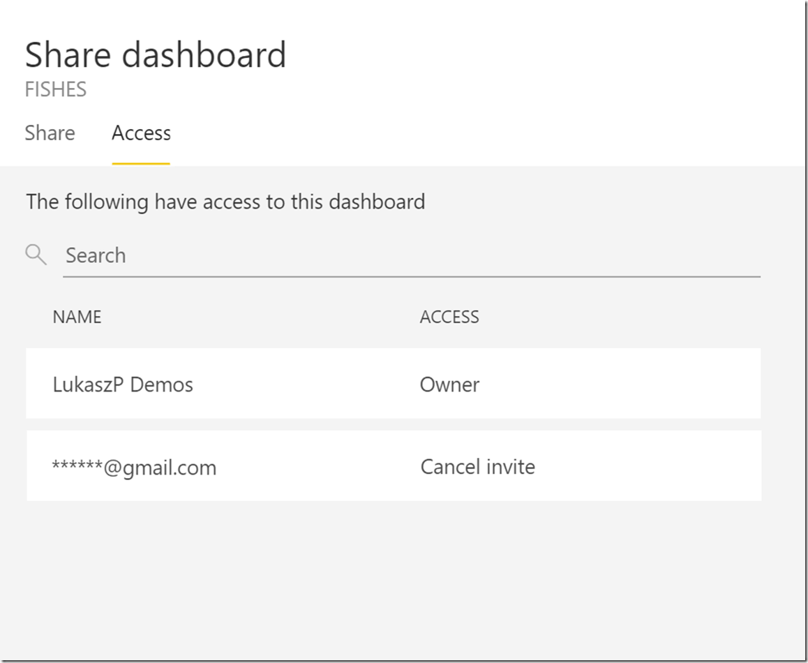 Sharing reports in Power BI