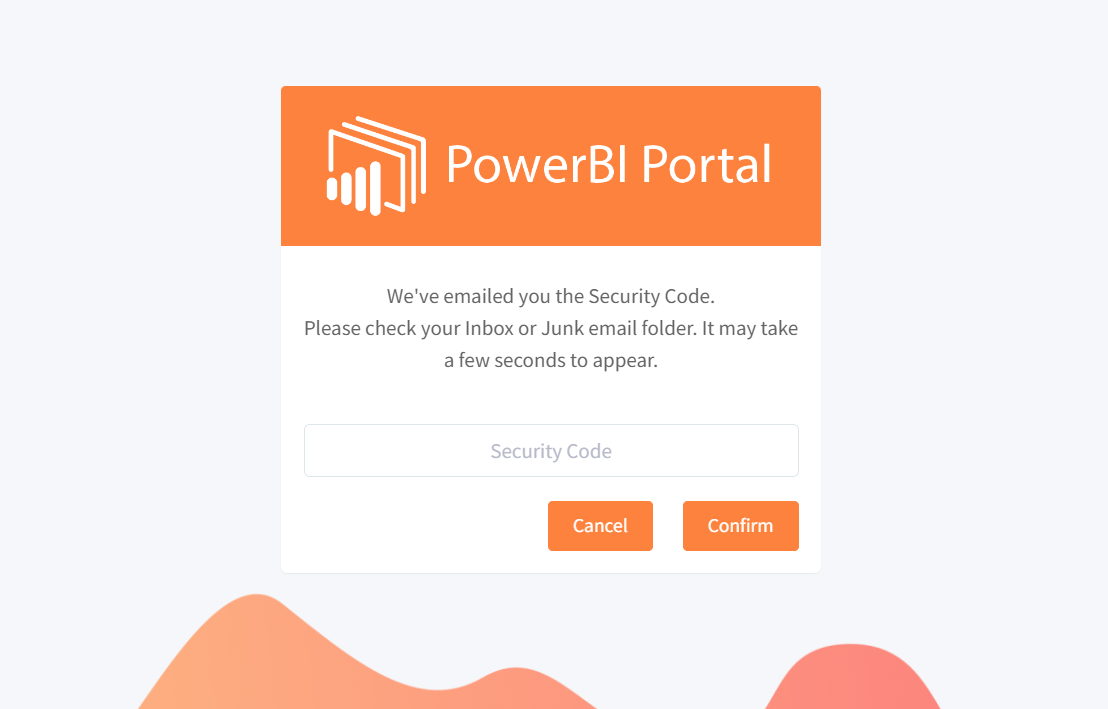 How to enable MFA in PowerBI Portal code