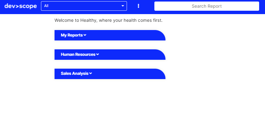 Customize PowerBI Portal message front office